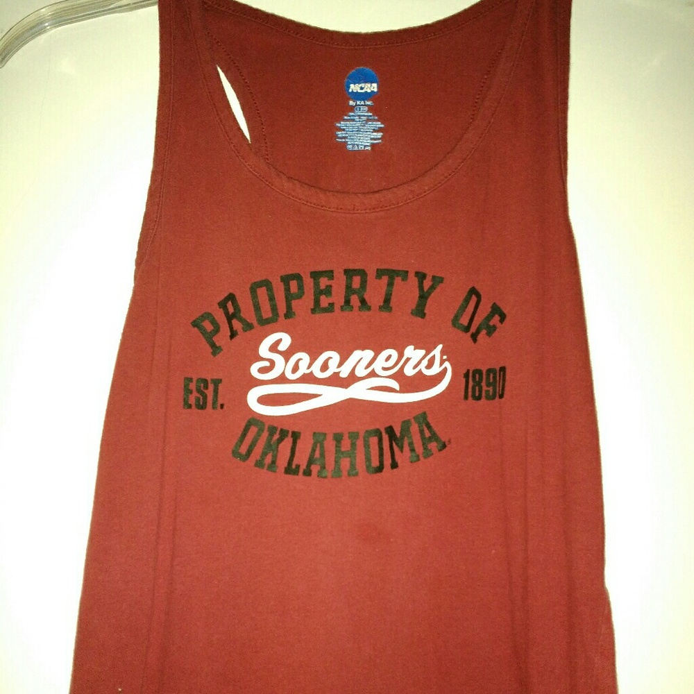 Ou sooners tank top